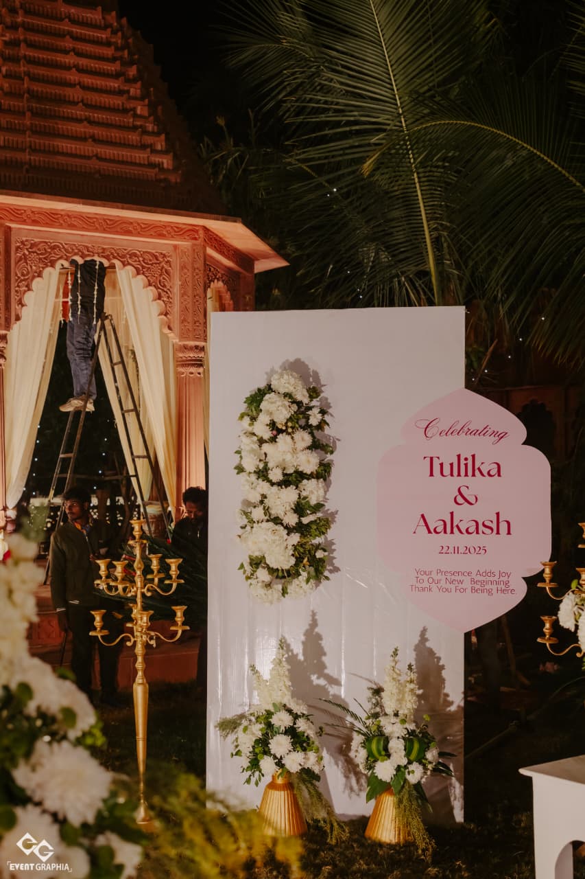 Akash & Tulika Destination Wedding Weddding at Puratan Qila, Ranthambore - custom styling by Saaj Weddings